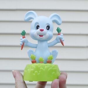 Solar Dancing Bunny with Carrots